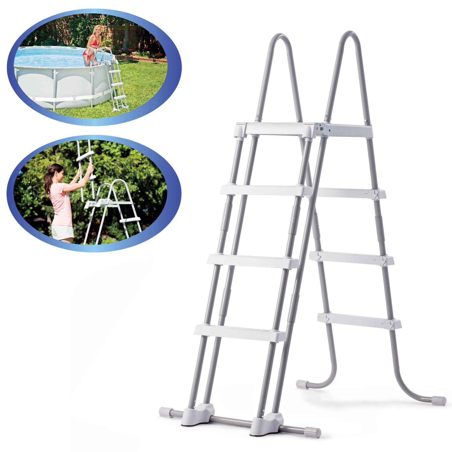 Intex Easy Pool Komplettset 457 x 122 cm | Rundpool mit Zubehör