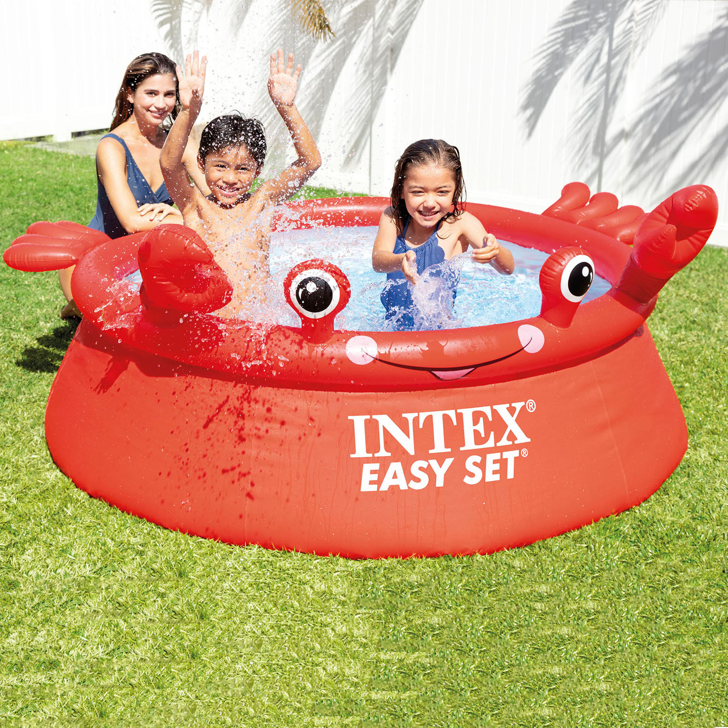 Intex Easy Pool 183 x 51 cm Happy Crab | Kinderpool ohne Zubehör