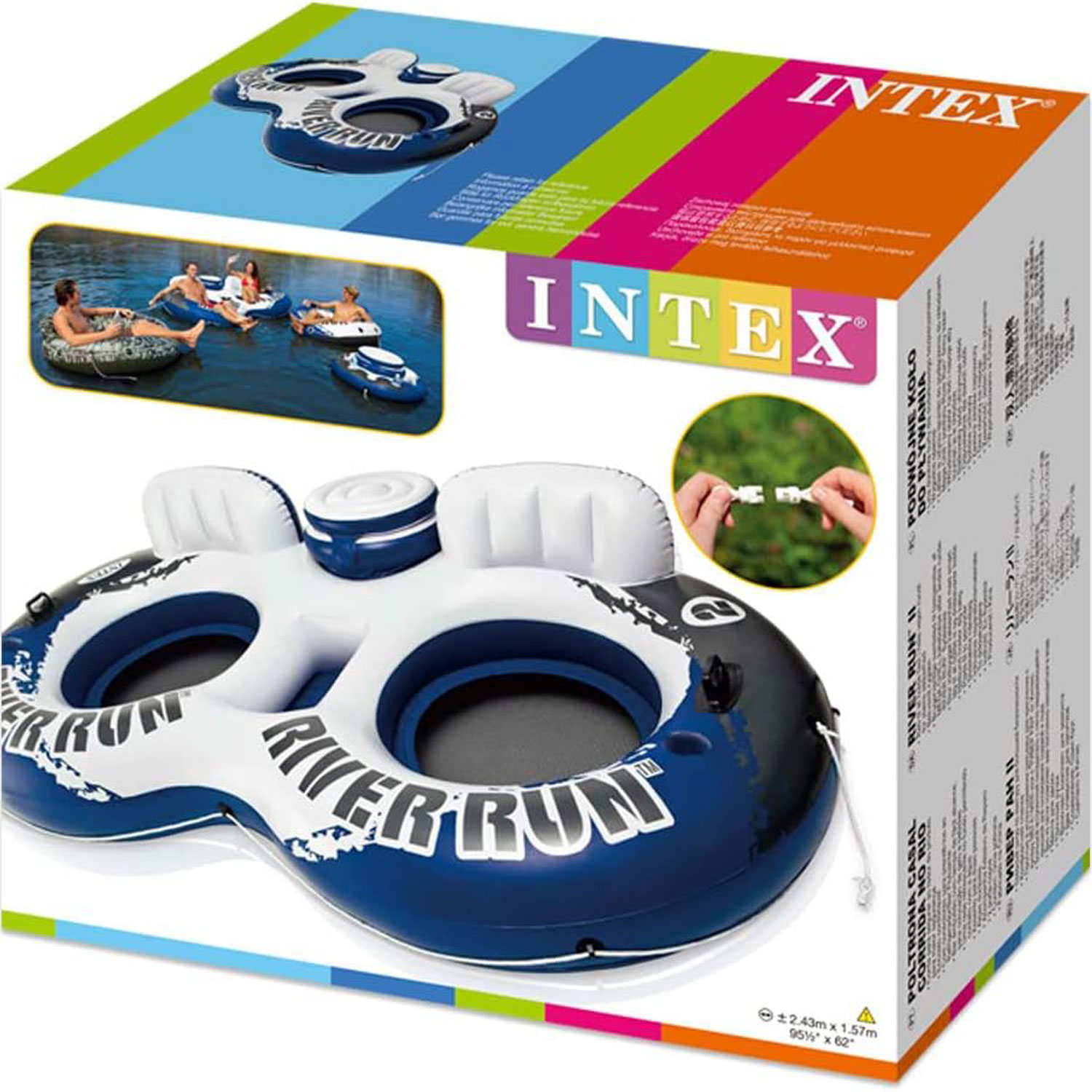 Intex Doppel-Schwimmring River Run
