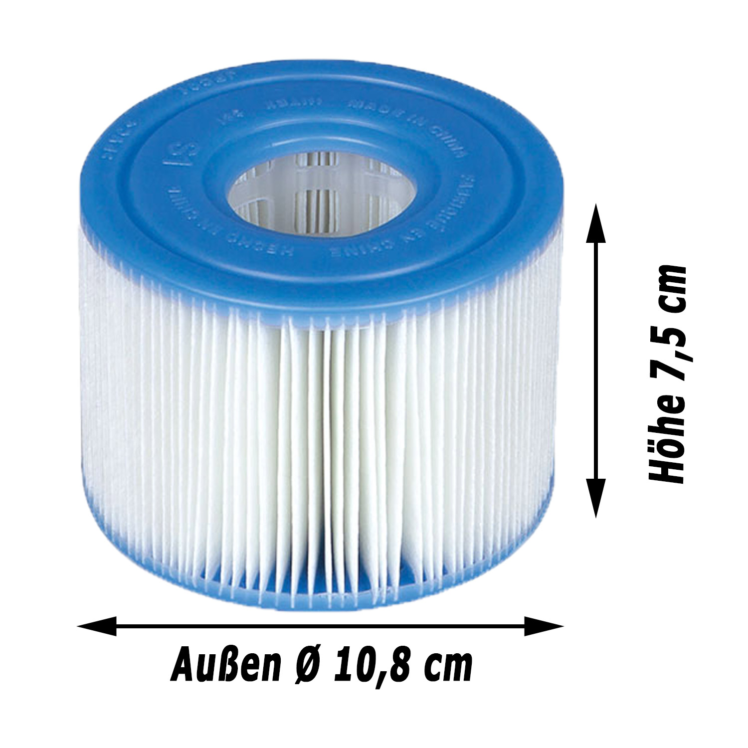 Intex Filterkartuschen Typ S1 für Intex Pure Spa Whirlpools | 12 Stück
