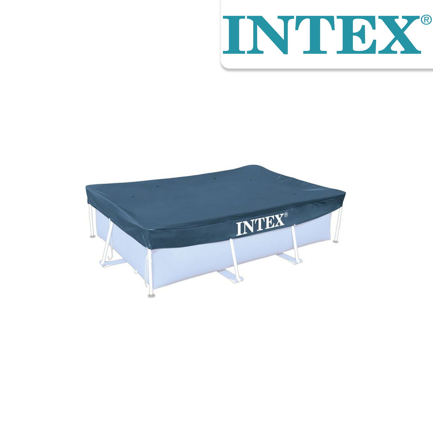 Intex Abdeckplane 300 x 200 cm rechteckig | für Frame Pool 28272