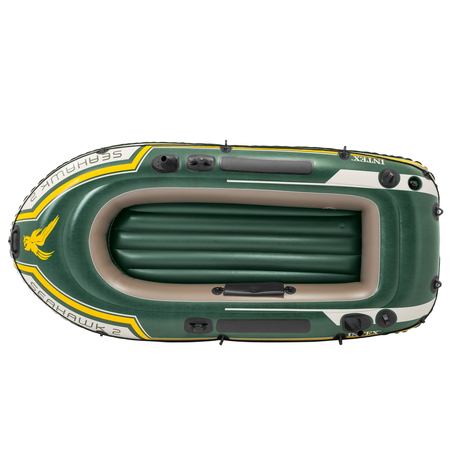 Intex Schlauchboot Seahawk 2 Set | 236 x 114 x 41 cm | bis 240 kg