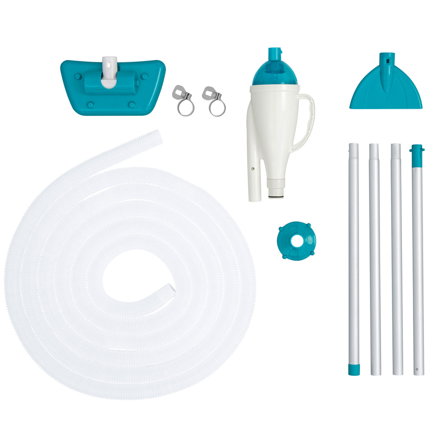 Bestway Poolsauger AquaPristine | für Filteranlagen ab 2.006 l/h | für Poolgrößen bis 457 cm