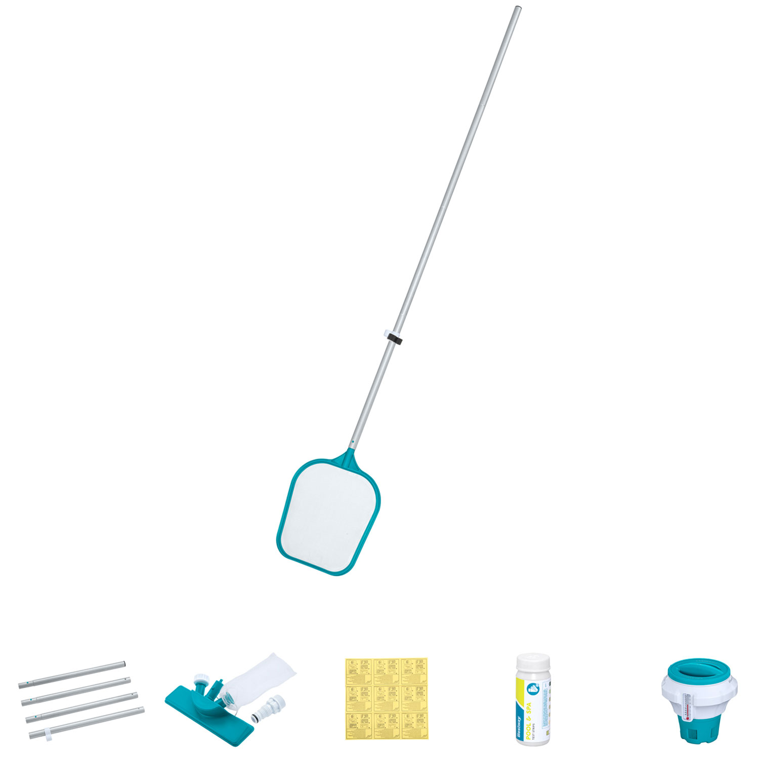 Bestway Poolpflege-Set AquaClear Deluxe | für Pools bis 396 cm