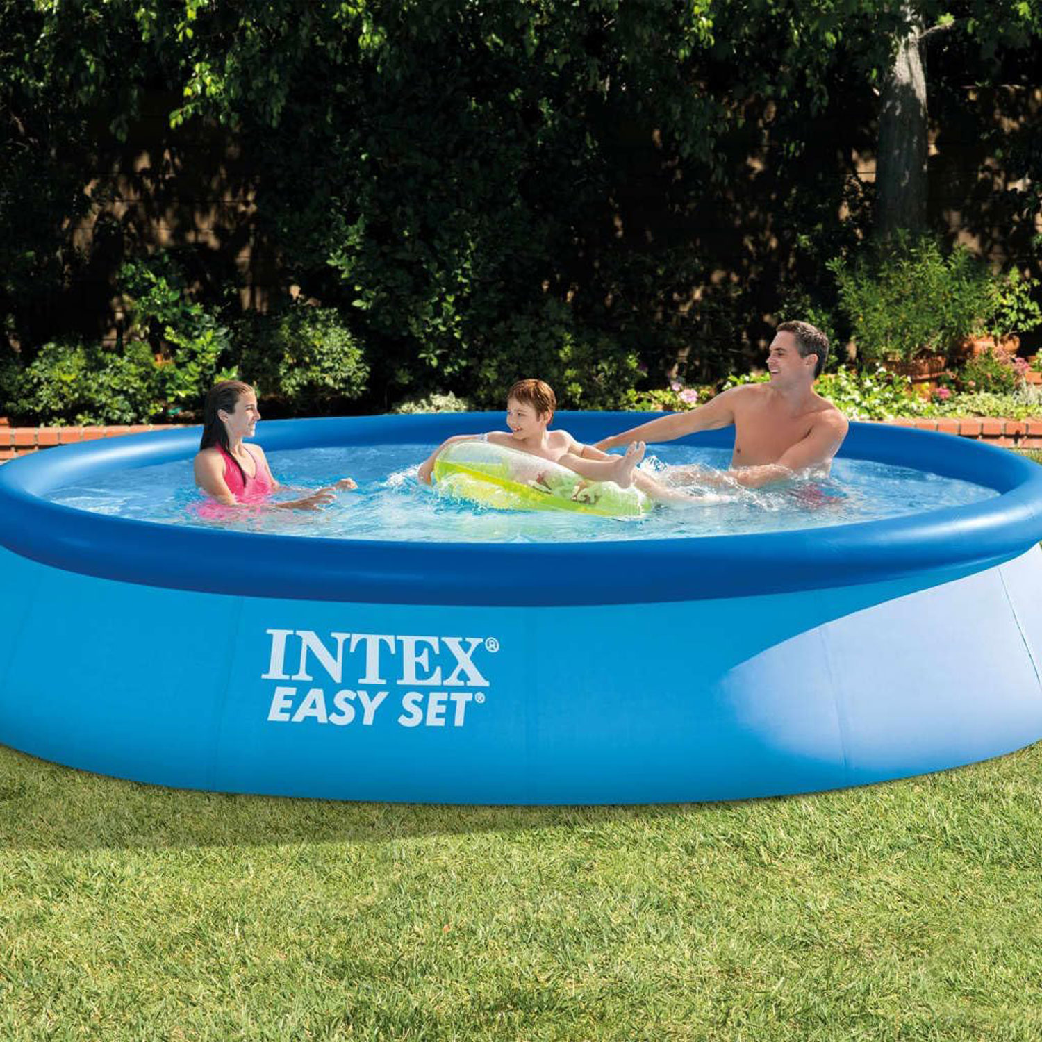 Intex Easy Pool 396 x 84 cm | Rundpool ohne Zubehör