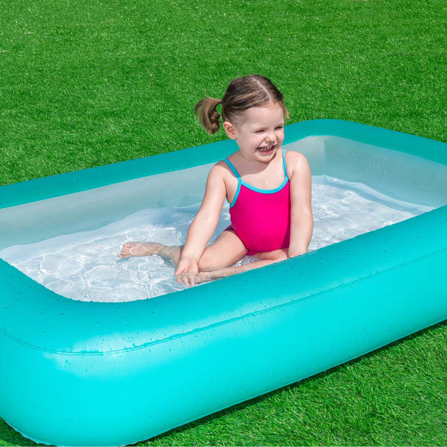 Bestway Planschbecken 165 x 104 x 25 cm Aquababes