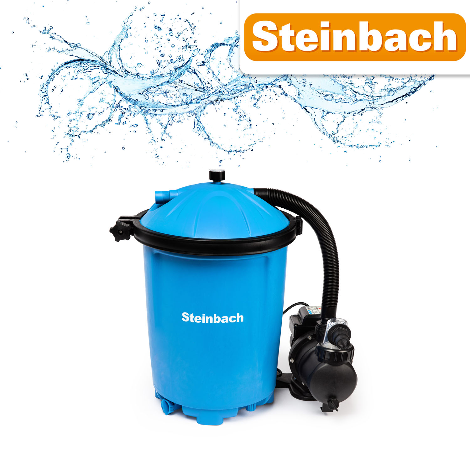Steinbach Filteranlage Active Balls 75 | 8,5 m³ Leistung | inkl. Filterbälle