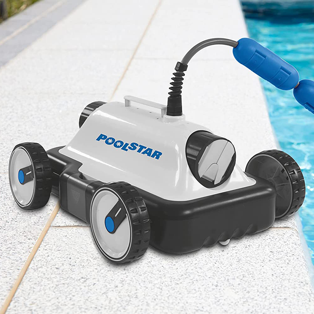 Poolstar Poolrunner S63 | elektrischer Poolsauger | für Pools bis zu 18 m²