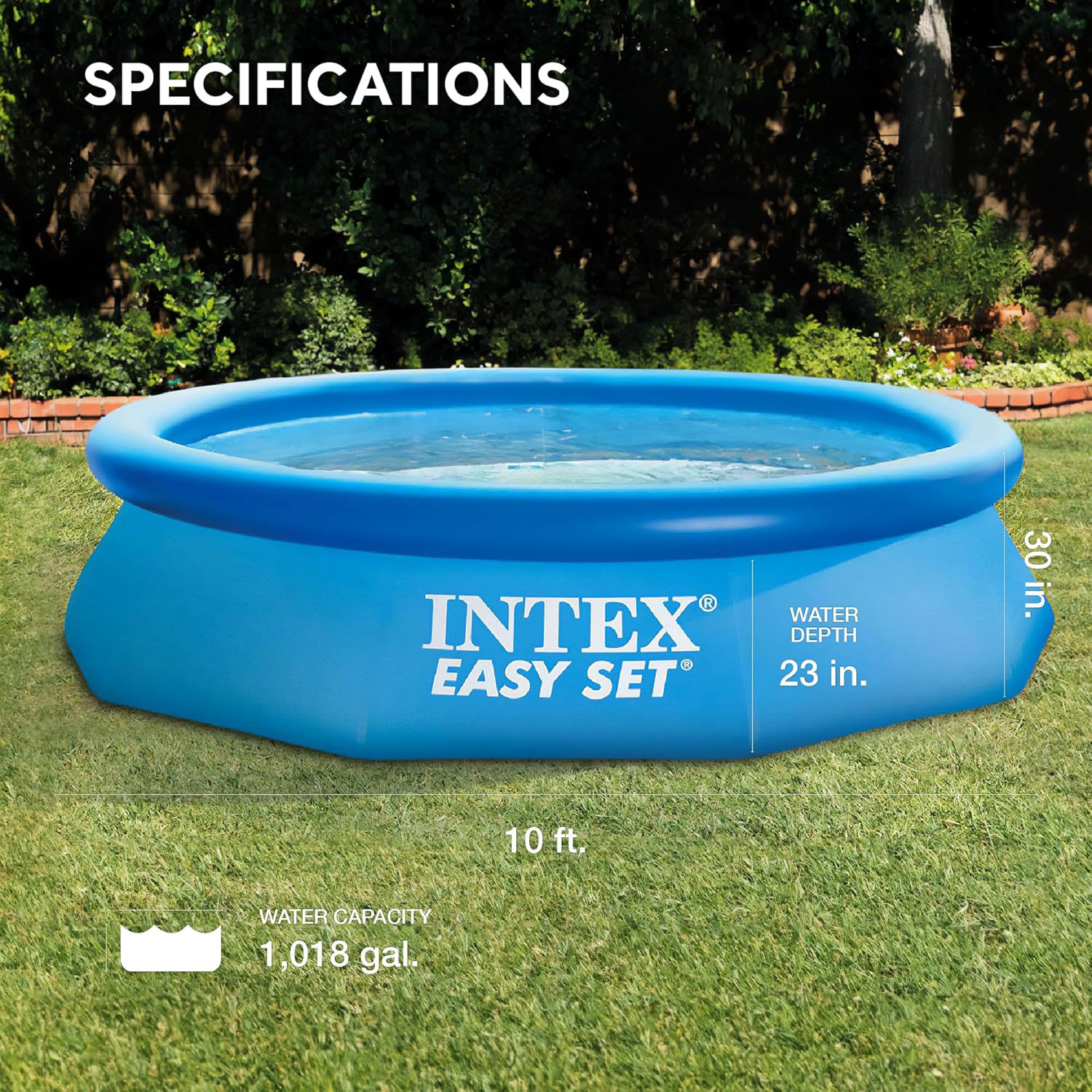 Intex Easy Pool 305 x 76 cm | Kinderpool ohne Zubehör