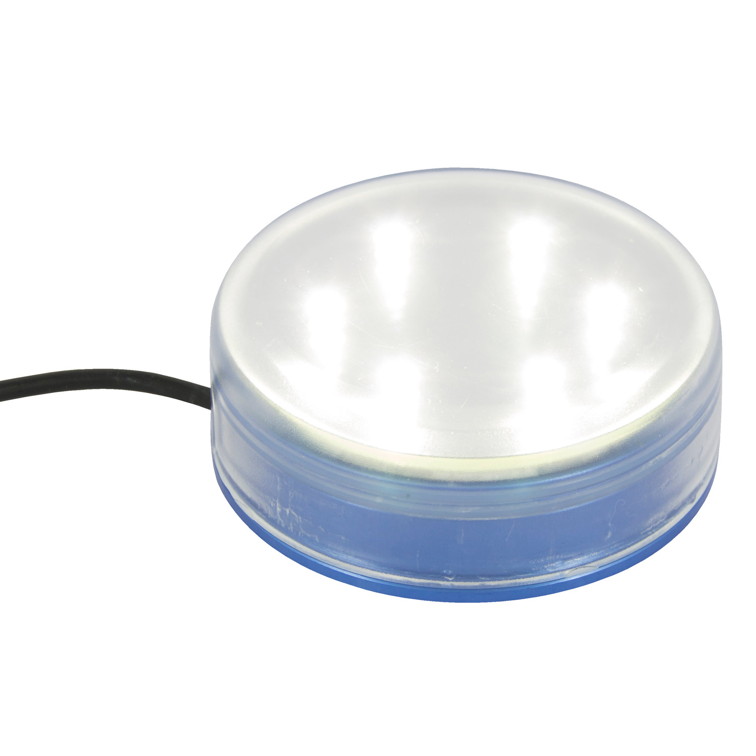 Steinbach Poolbeleuchtung Ø 87 mm | 6 lichtstarke LEDs | für Pools bis 0,8 mm Wandstärke