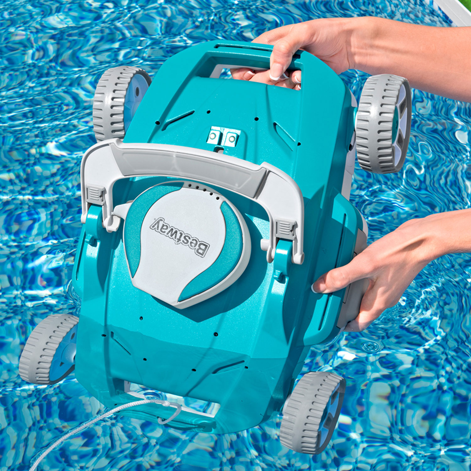 Bestway Poolsauger AquaTronix | akkubetrieben | Für Frame Pools bis 50 m²