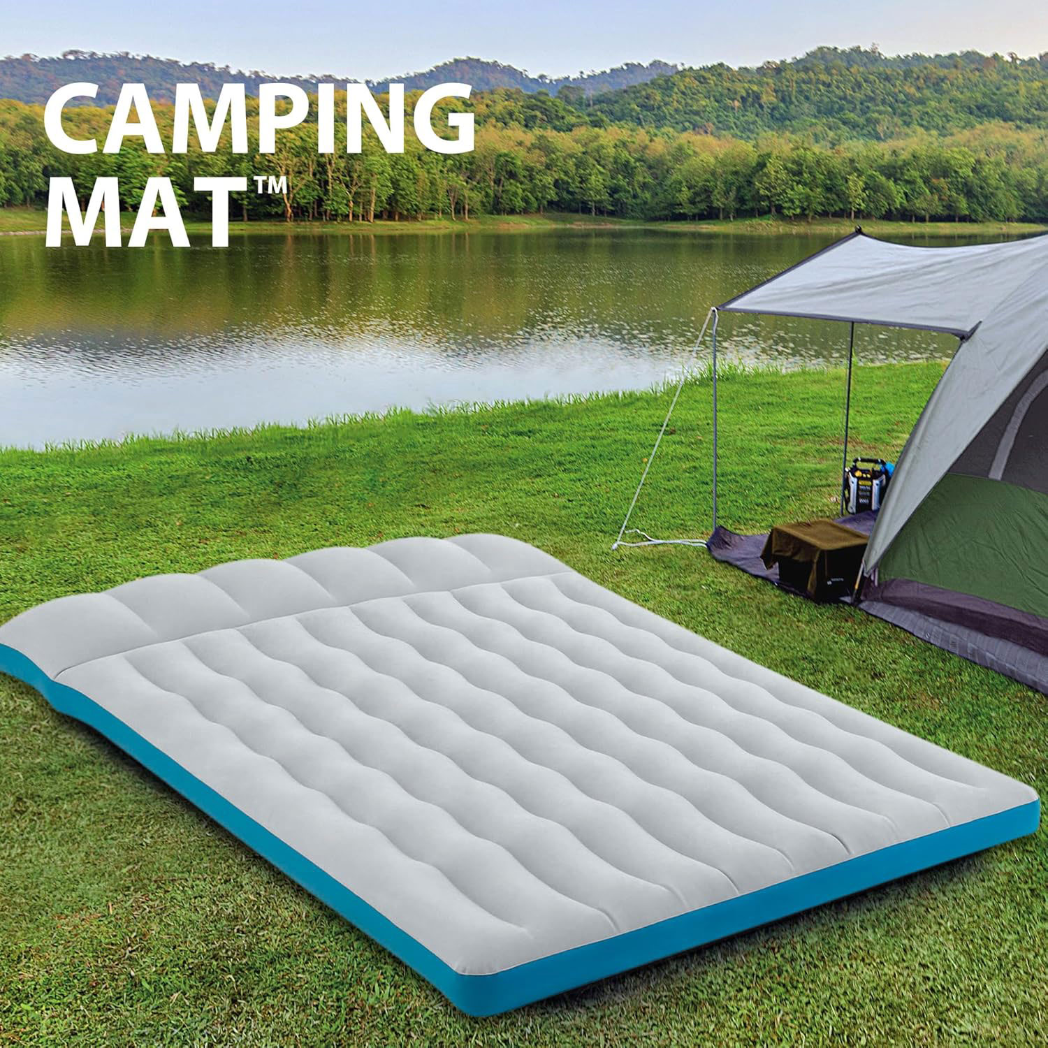 Intex Doppel Luftmatratze Camping Mat 127 x 193 x 24 cm
