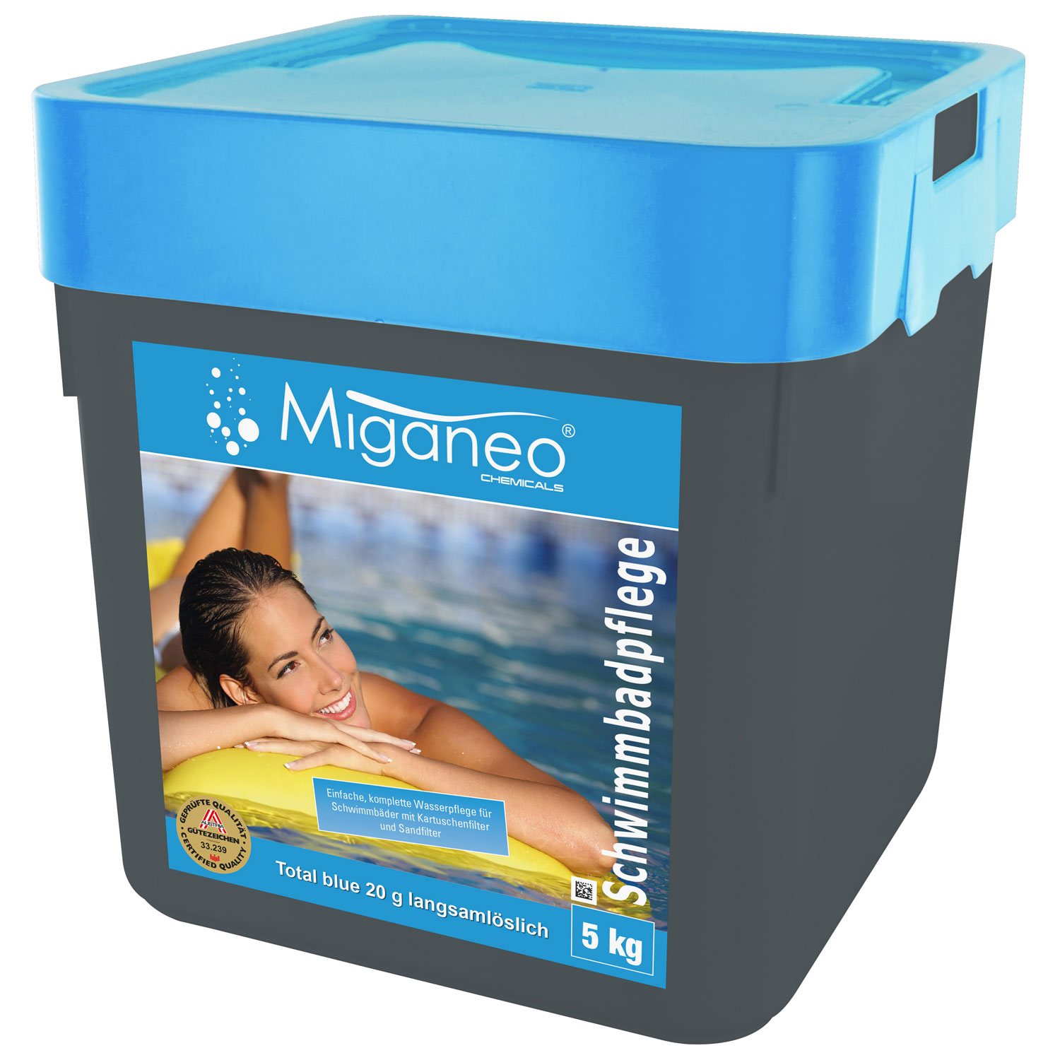 Miganeo Total Blue Multitabs | langsamlösliche 20 g Tabletten | 5 kg
