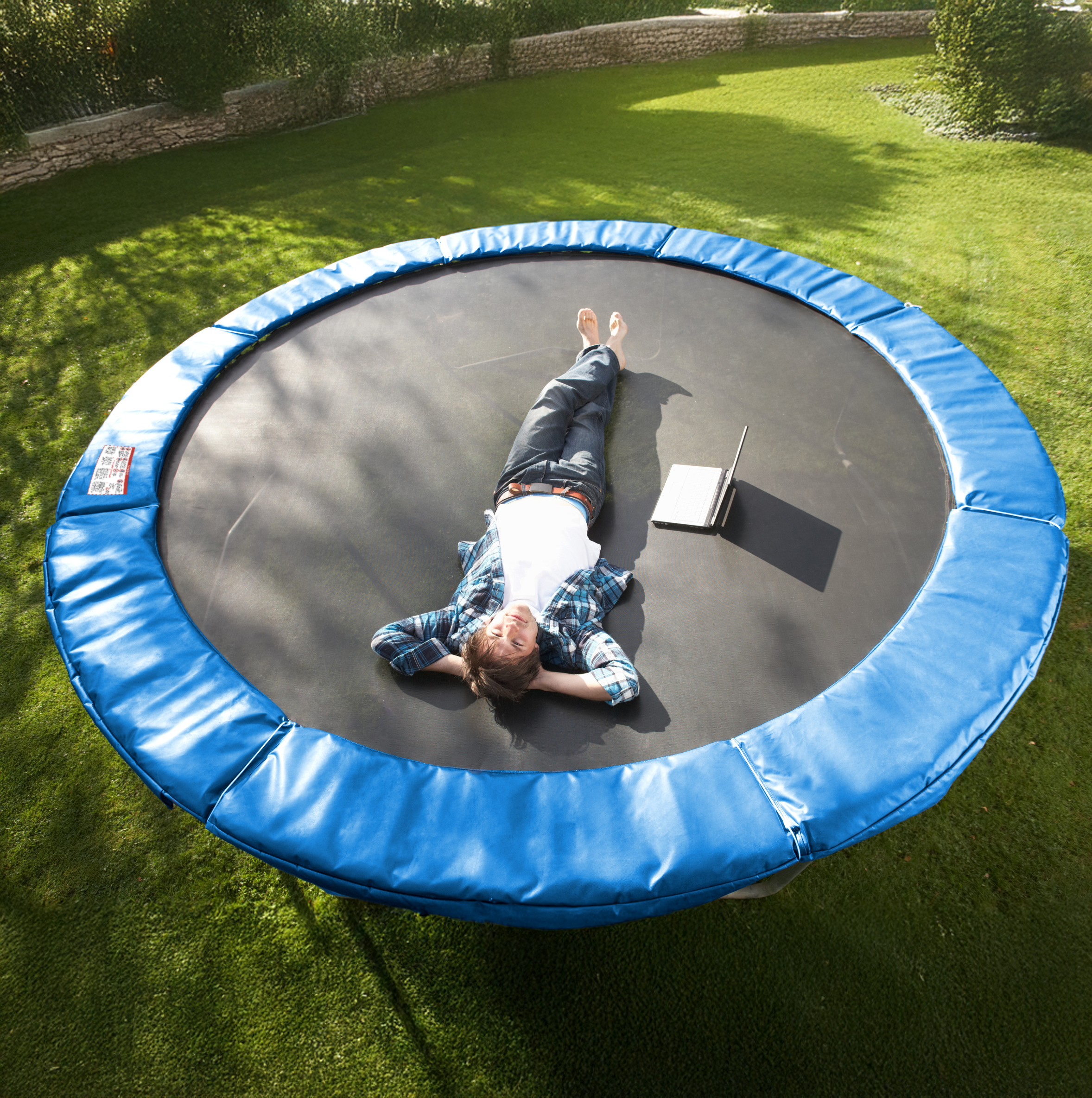 Terena Federabdeckung Randabdeckung für Trampolin 366 cm