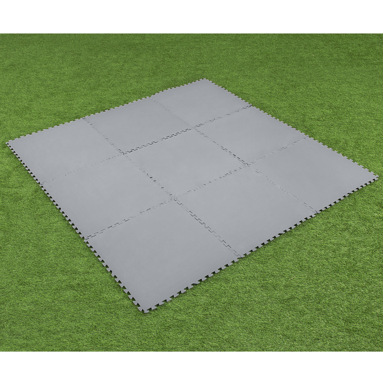 Bestway Bodenschutzfliesen Flowclear 78 x 78 cm | 9 Fliesen | ergeben 5,47 m²