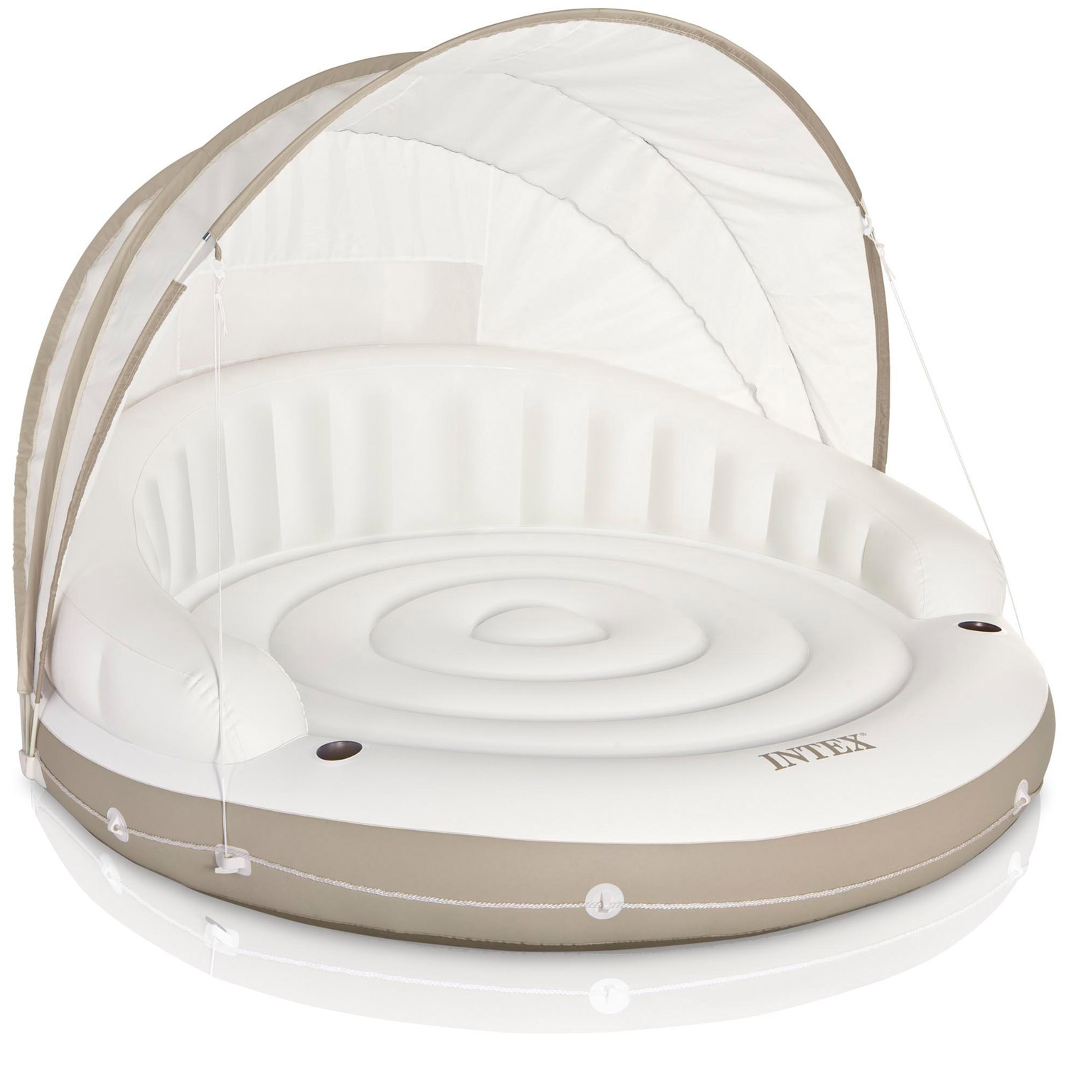 Intex Lounge Ø 199 cm Canopy Island | aus 0,45 mm starkem Vinyl