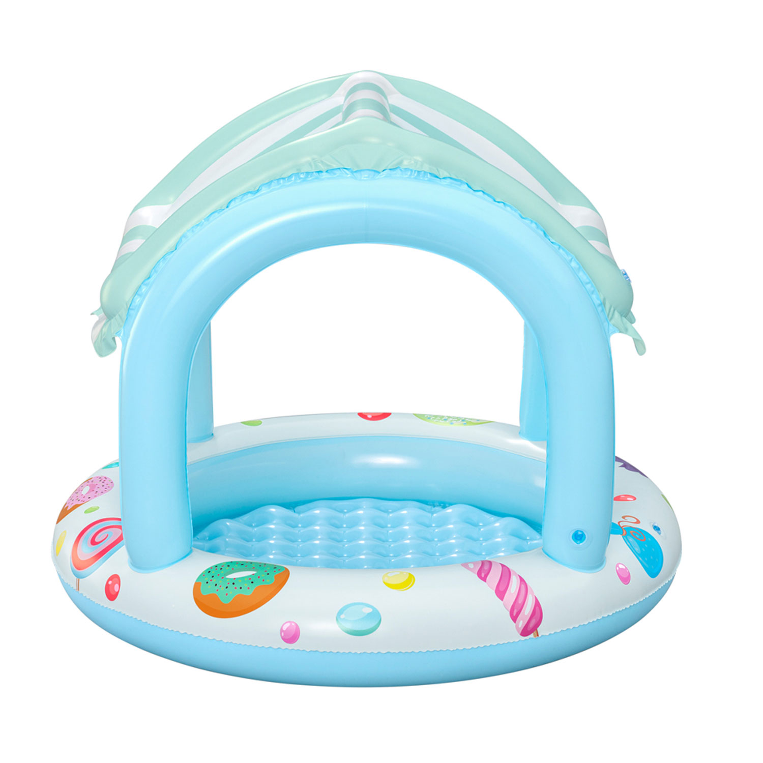 Bestway Planschbecken Ø 104 x 84 cm Sweet Shoppe | mit Sonnendach