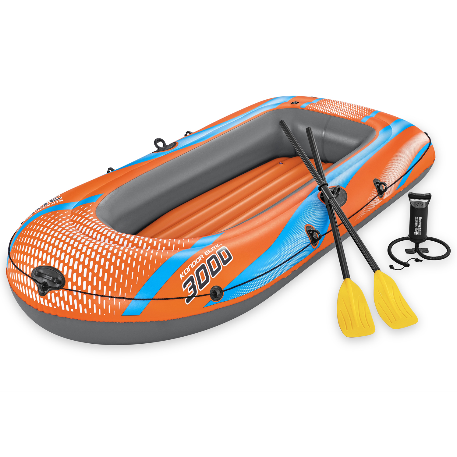 Bestway Schlauchboot Kondor Elite 3000 | 246 x 122 x 45 cm | bis 200 kg