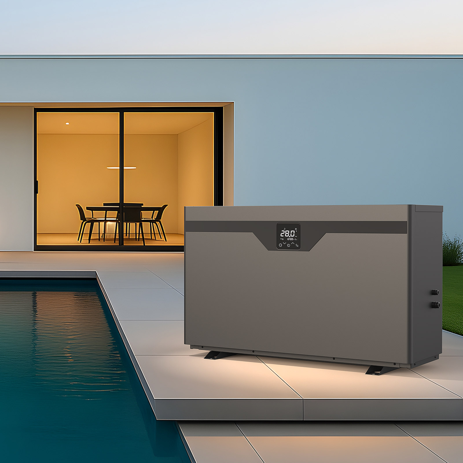 Miganeo Sirius 7 Inverter Wärmepumpe 7,0kW mit Silent Modus