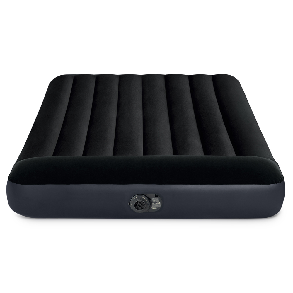 Intex Luftbett 191 x 137 x 25 cm Dura-Beam Classic | mit integrierter Elektropumpe