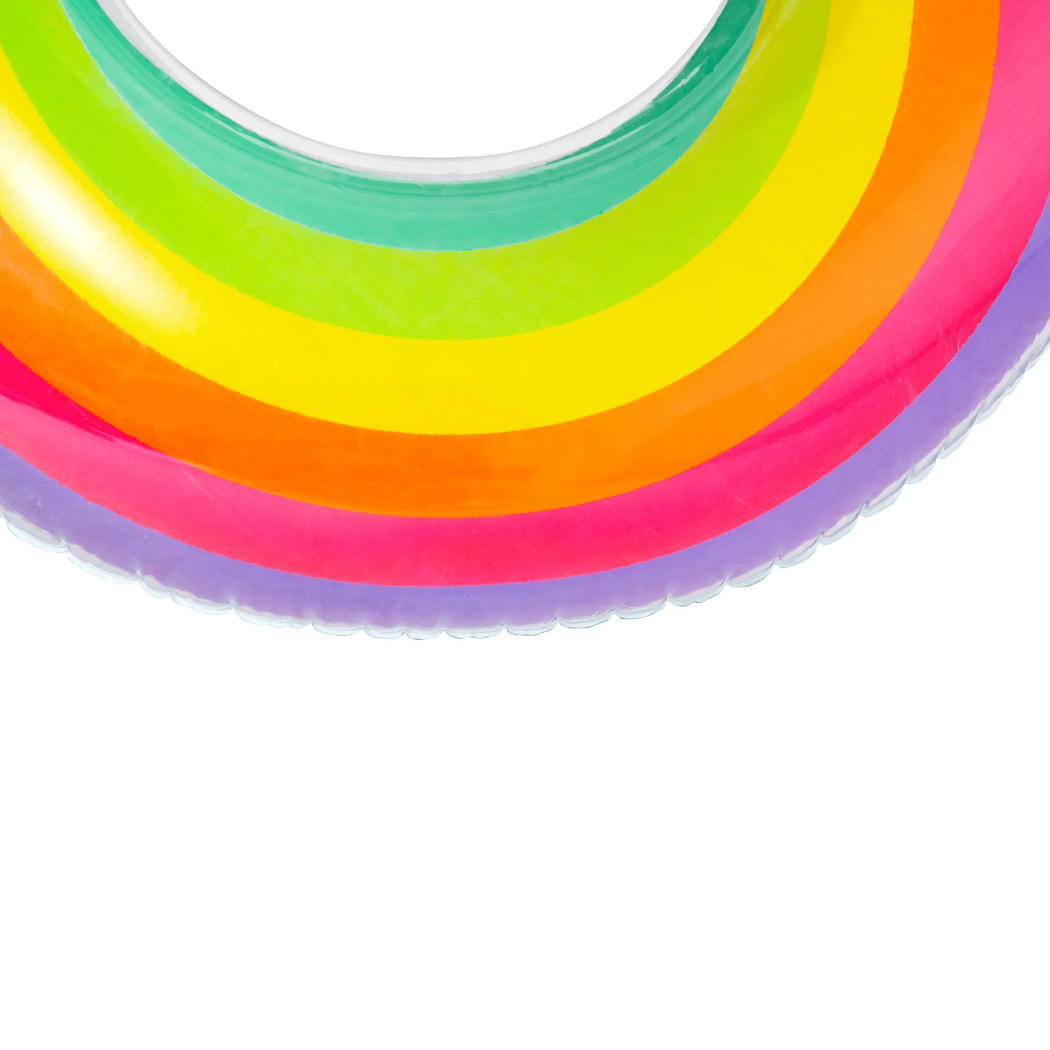 Bestway Schwimmring 186 x 116 cm Rainbow Dreams | für 2 Personen mit Kopfstütze
