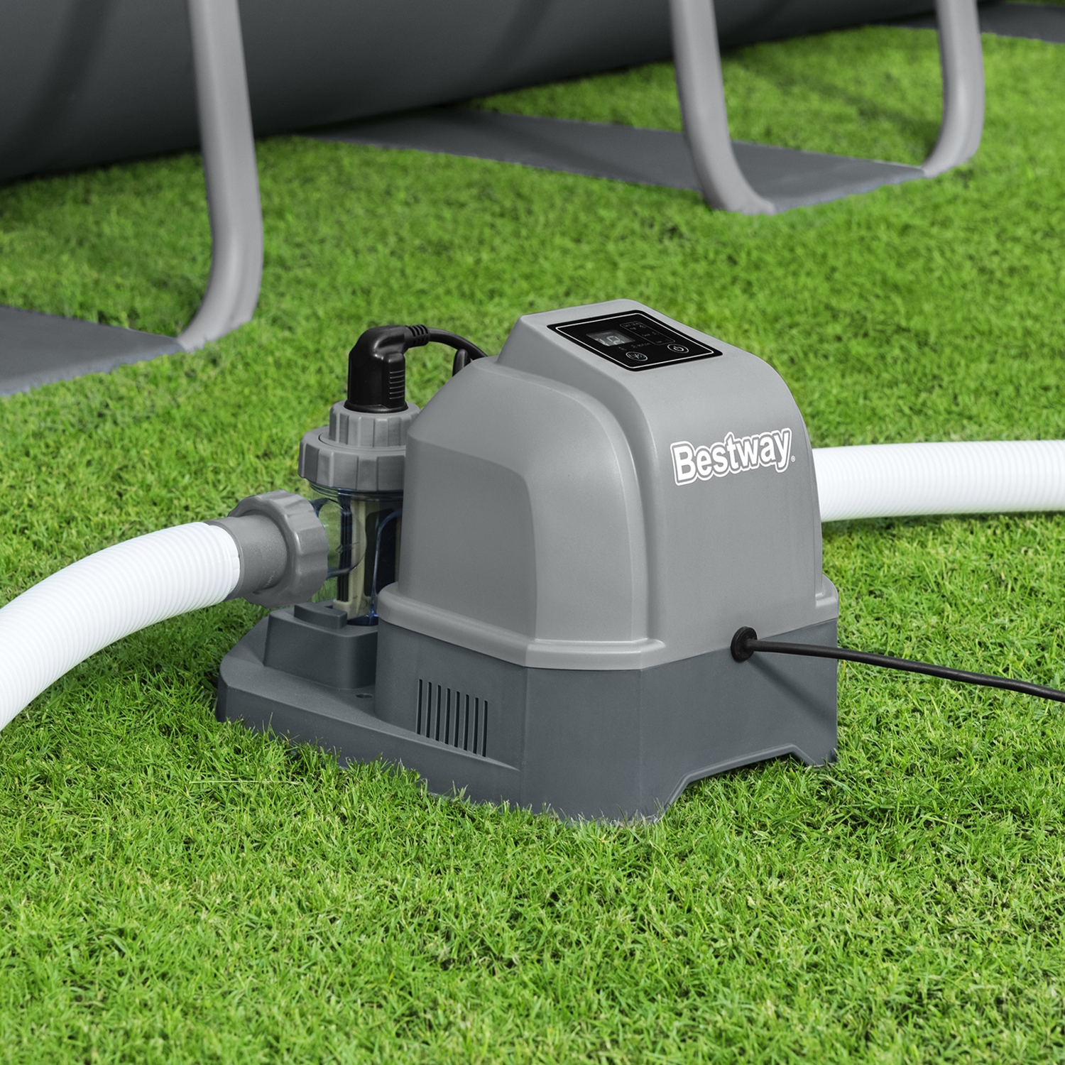 Bestway Salzwassersystem Flowclear Hydrogenic | für Pools bis 26.500 Liter