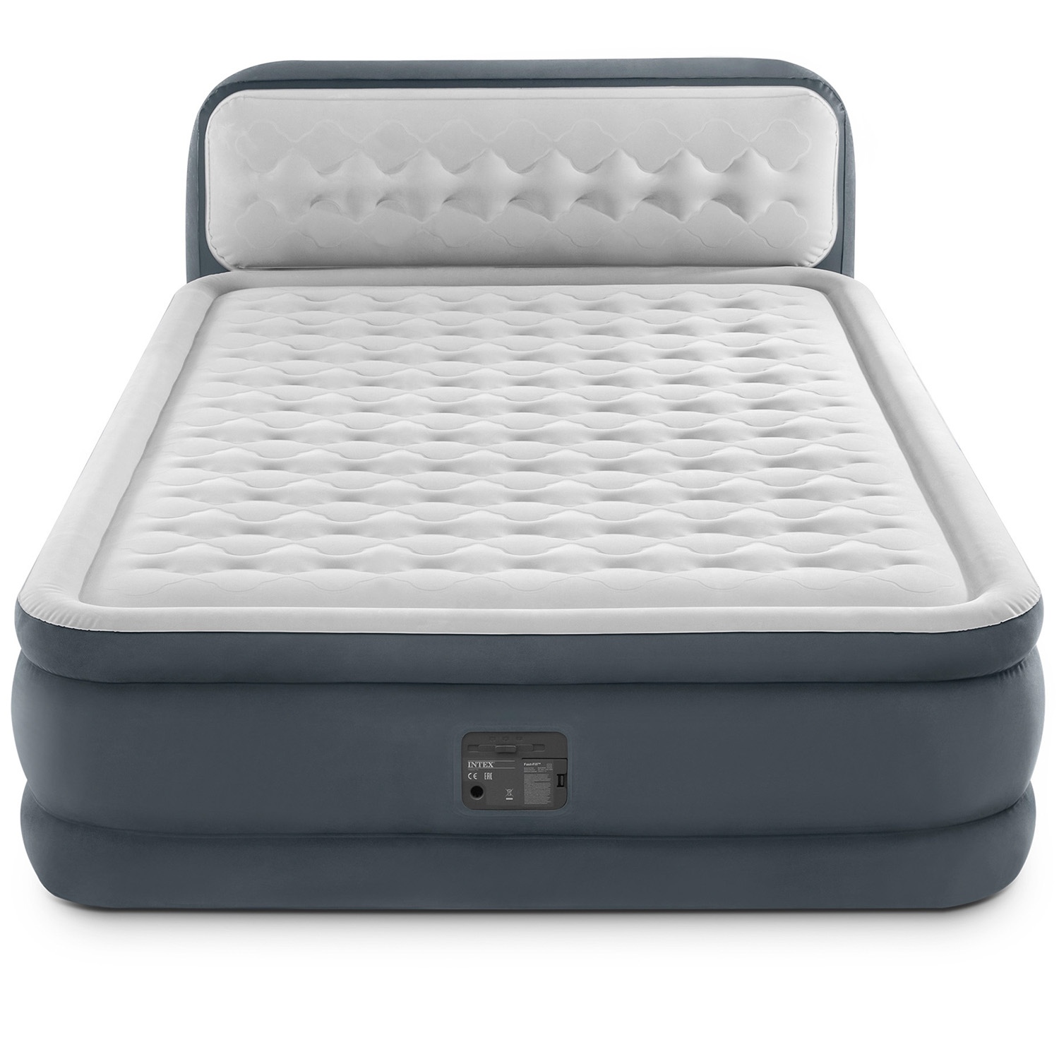 Intex Luftbett 236 x 152 x 86 cm | mit integrierter Elektropumpe | für 2 Personen