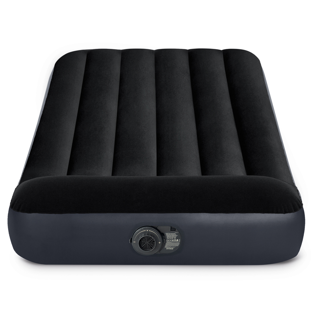 Intex Luftbett 191 x 99 x 25 cm Dura-Beam Classic Twin | mit integrierter Elektropumpe