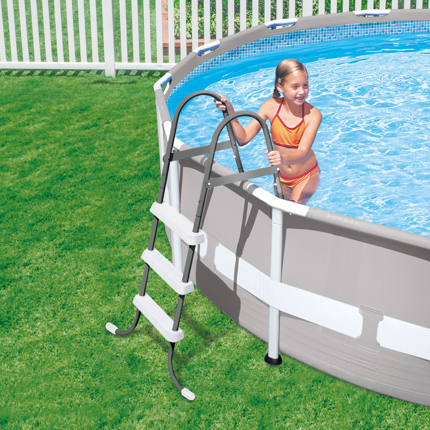 Intex Pool Leiter | 91 cm Höhe