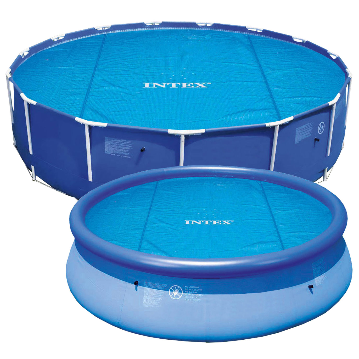 Intex Pool Solarfolie Ø 305 cm rund | blau