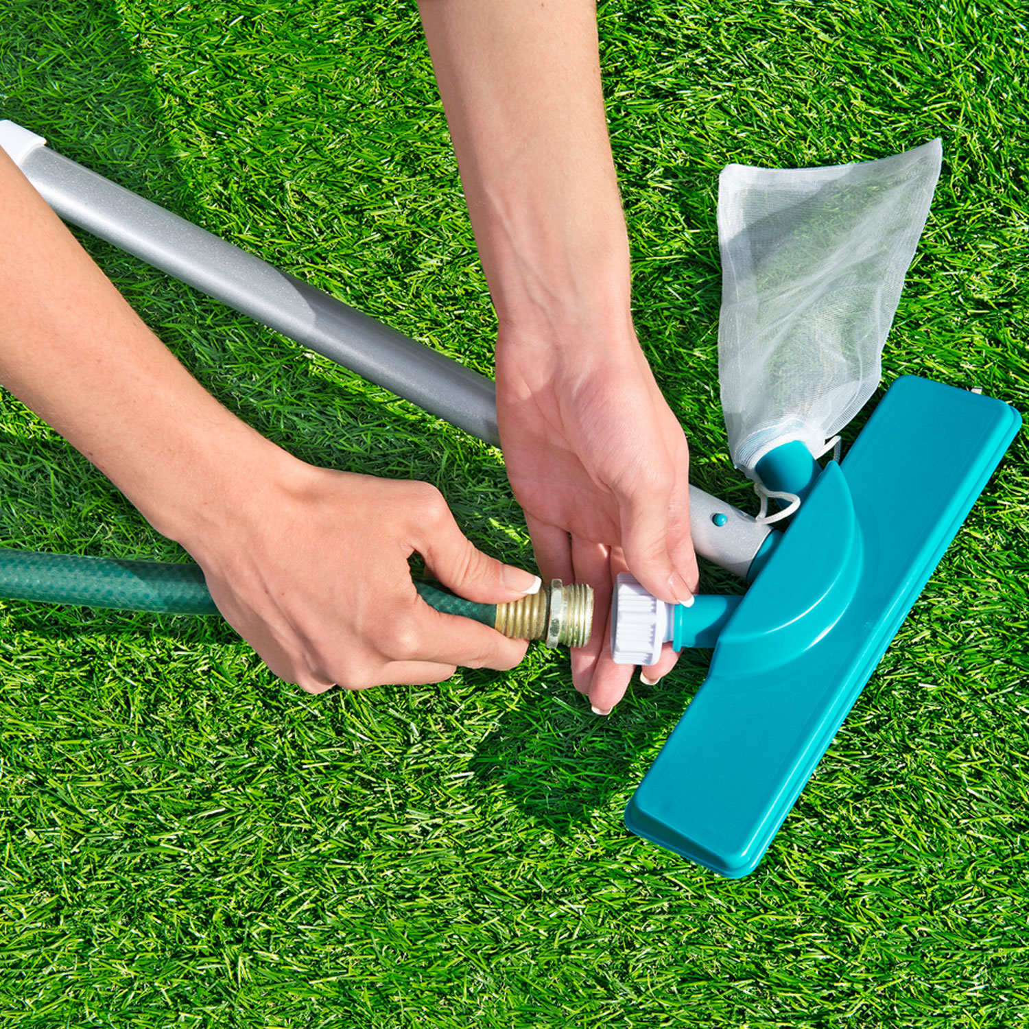 Bestway Poolpflege-Set AquaClear Deluxe | für Pools bis 396 cm