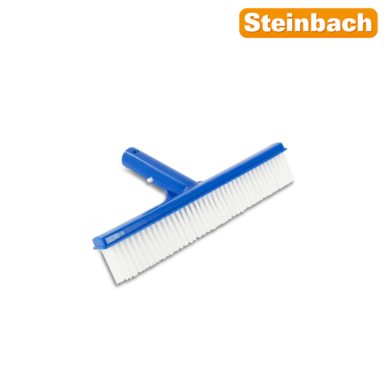 Steinbach Pool Beckenbürste 25 cm | blau | mit Aufnahme für Teleskopstange