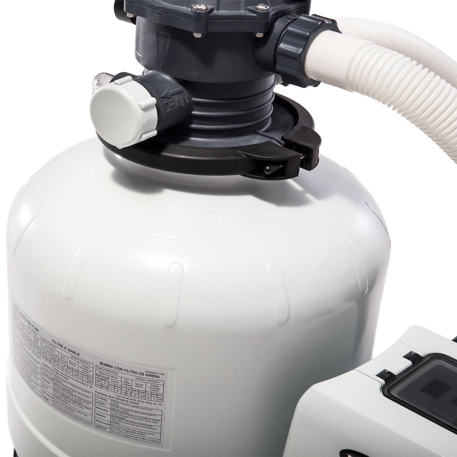 Intex Sandfilteranlage Krystal Clear | 10,5 m³/h Leistung
