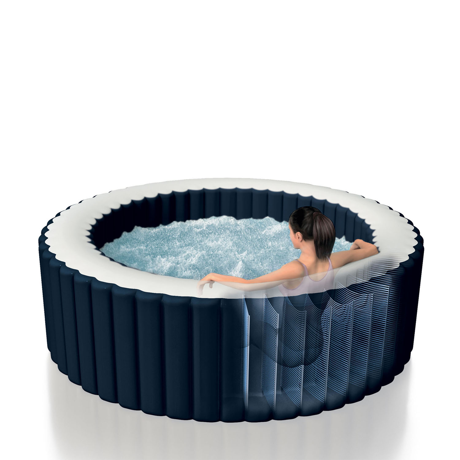 Intex Whirlpool 196 x 71 cm PureSpa | max. 4 Personen