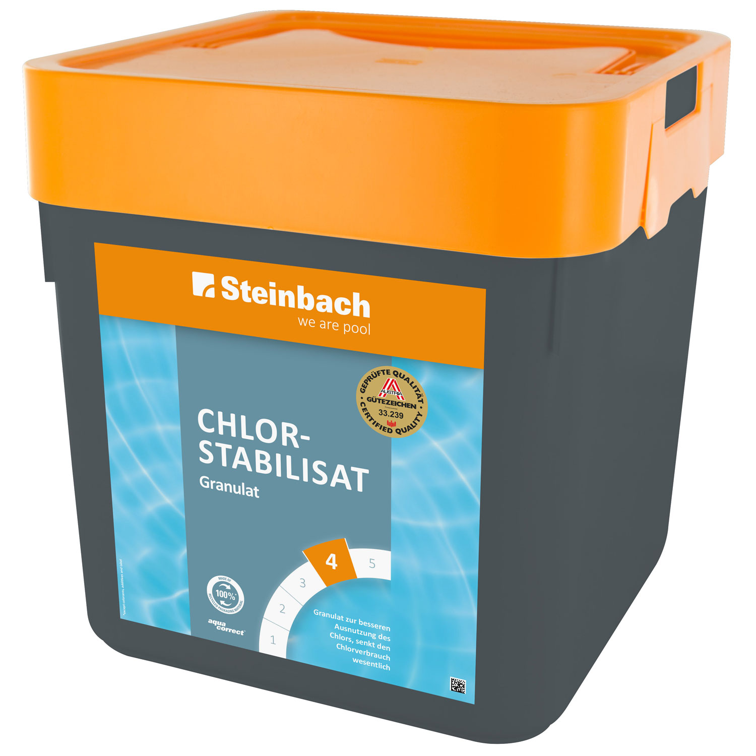 Steinbach Chlorstabilisat | Granulat | 5 kg