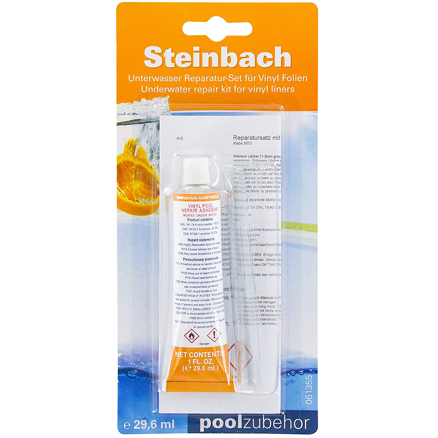 Steinbach Unterwasser Reparatur-Set | für Vinyl Folien