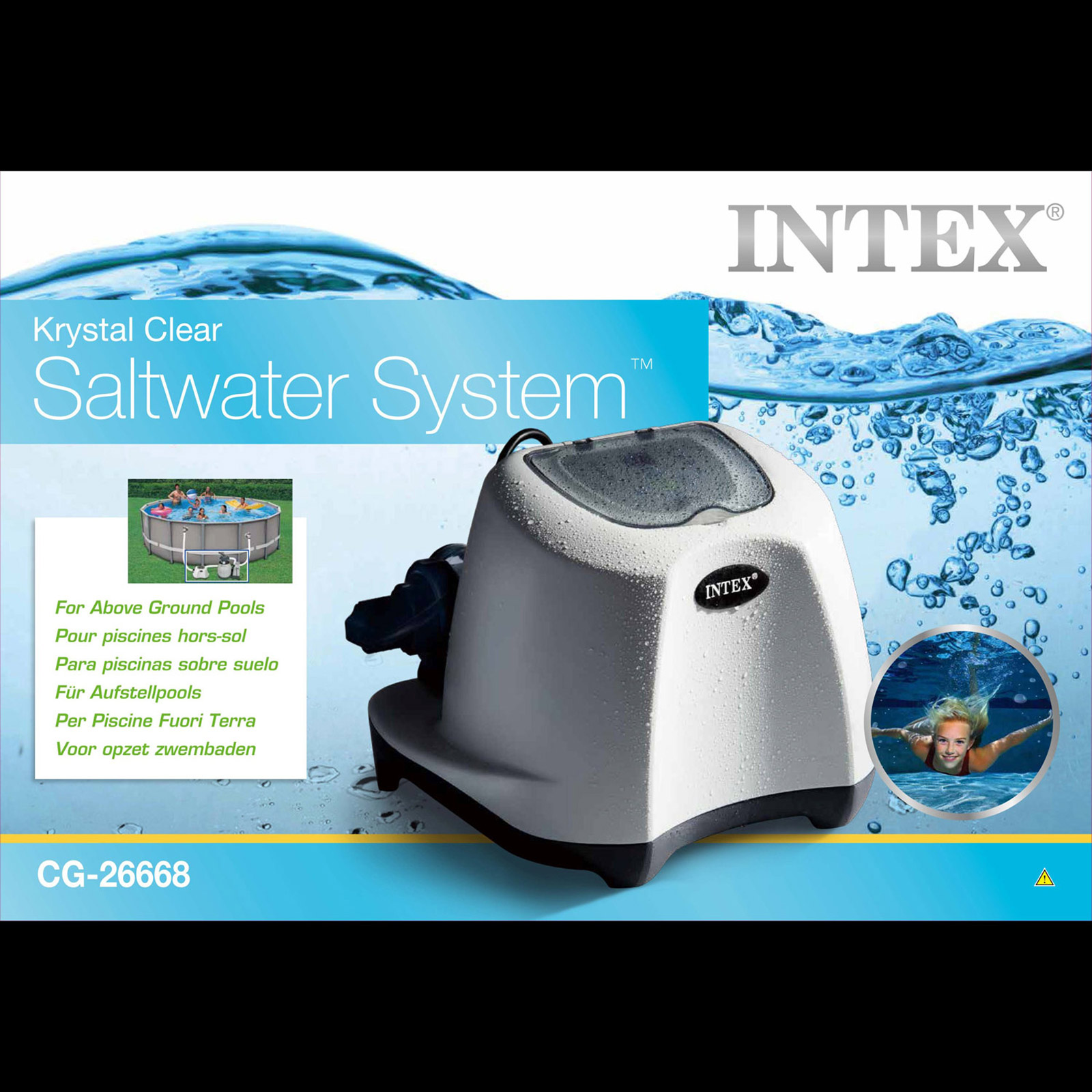 Intex Salzwassersystem Krystal Clear ECO 5220 | für Pools bis 26.500 Liter