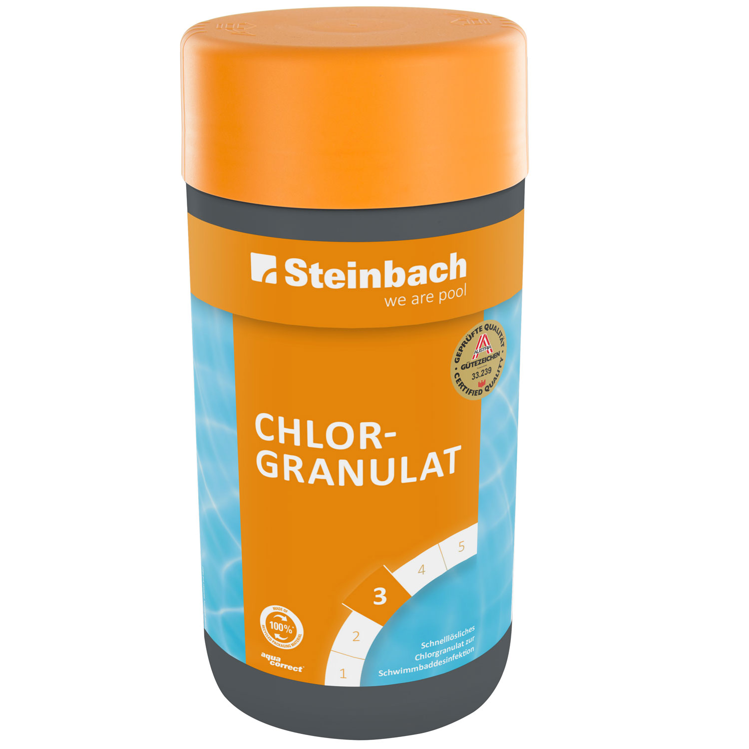 Steinbach Chlorgranulat | schnelllöslich | 1 kg