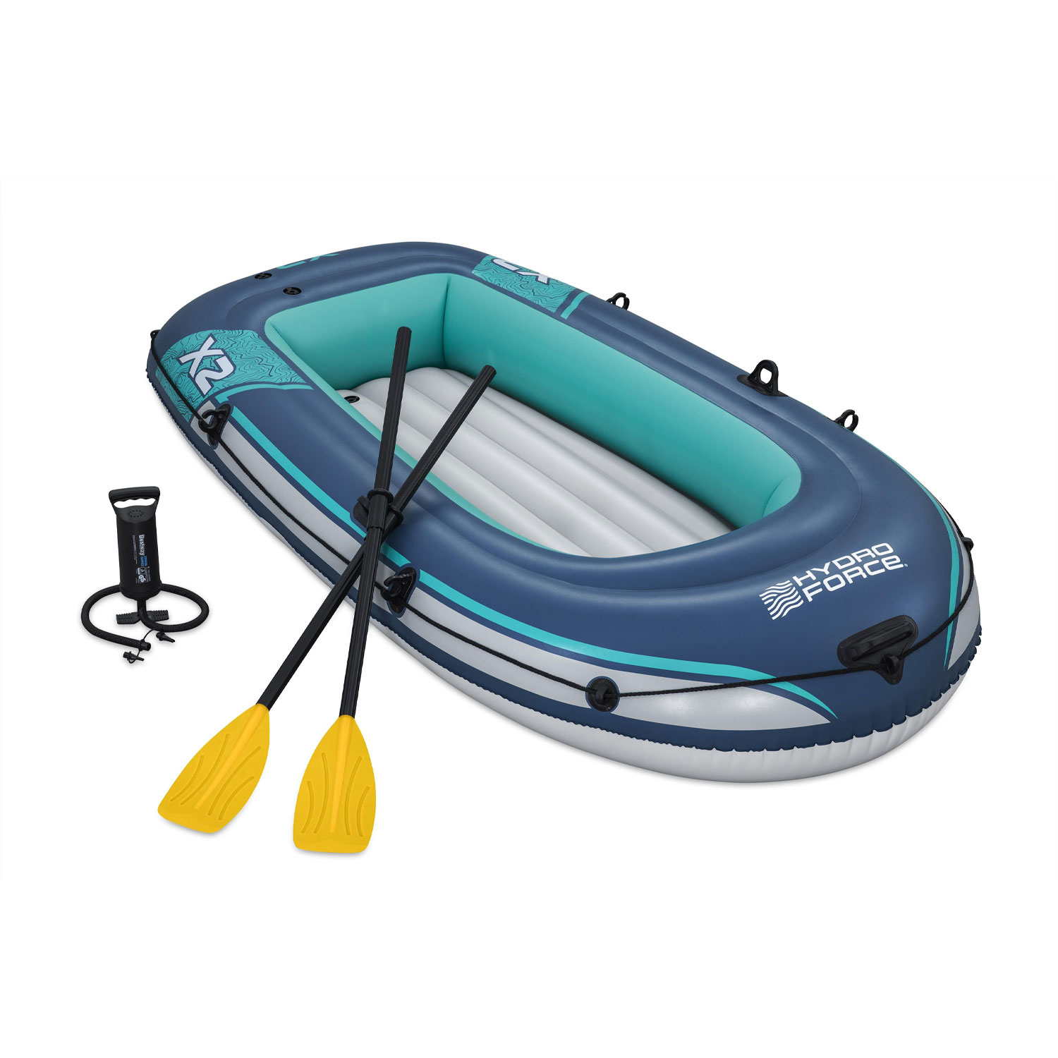 Bestway Schlauchboot X2 Trek Hydro Force | 232 x 118 x 37 cm | bis 250 kg