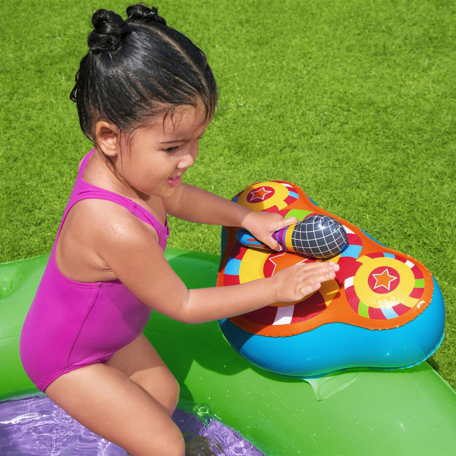 Bestway Planschbecken 295 x 190 x 137 cm Sing 'n Splash Play Center