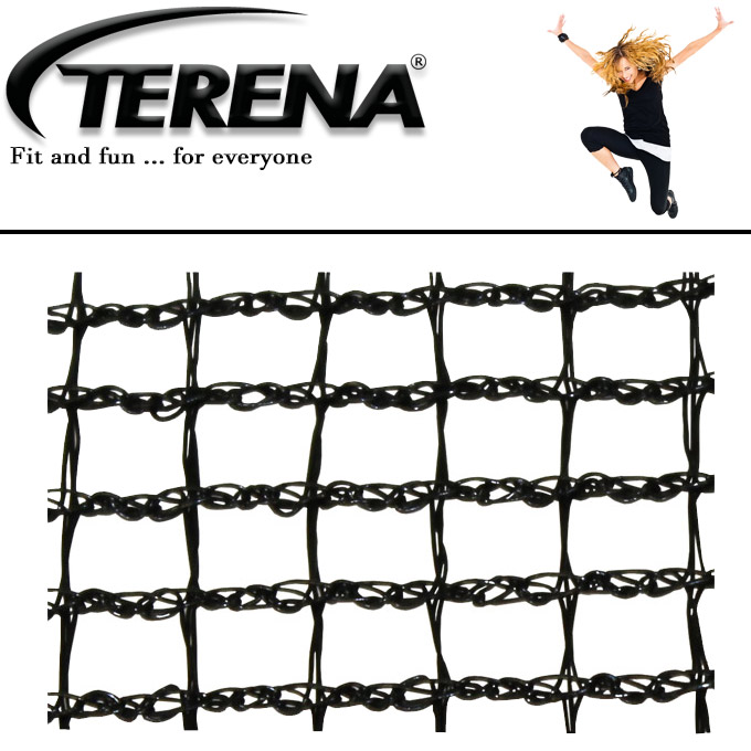 Terena Sicherheitsnetz Premium Ersatznetz für Trampolin 366 cm