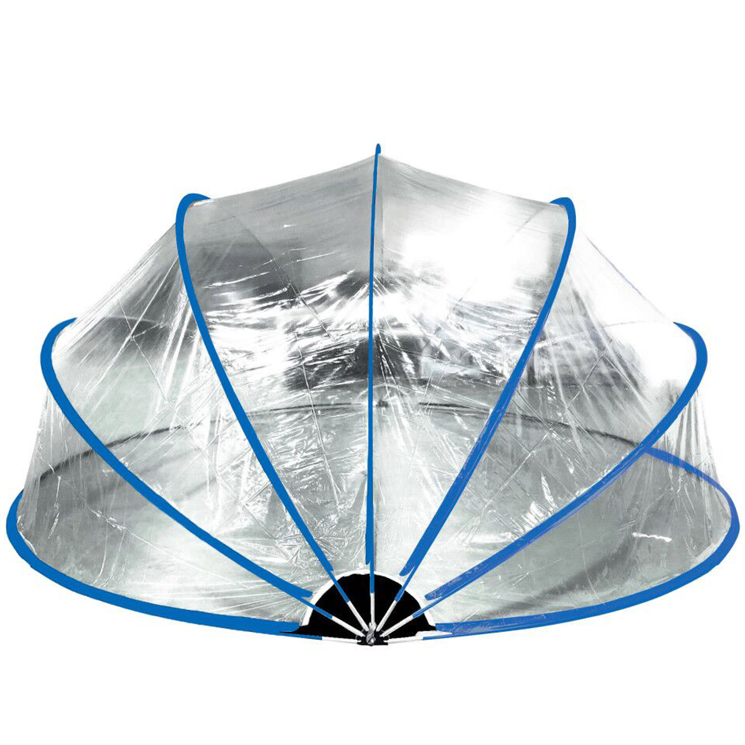 Steinbach Pooldach 440 x 220 cm Cabrio Dome | blau