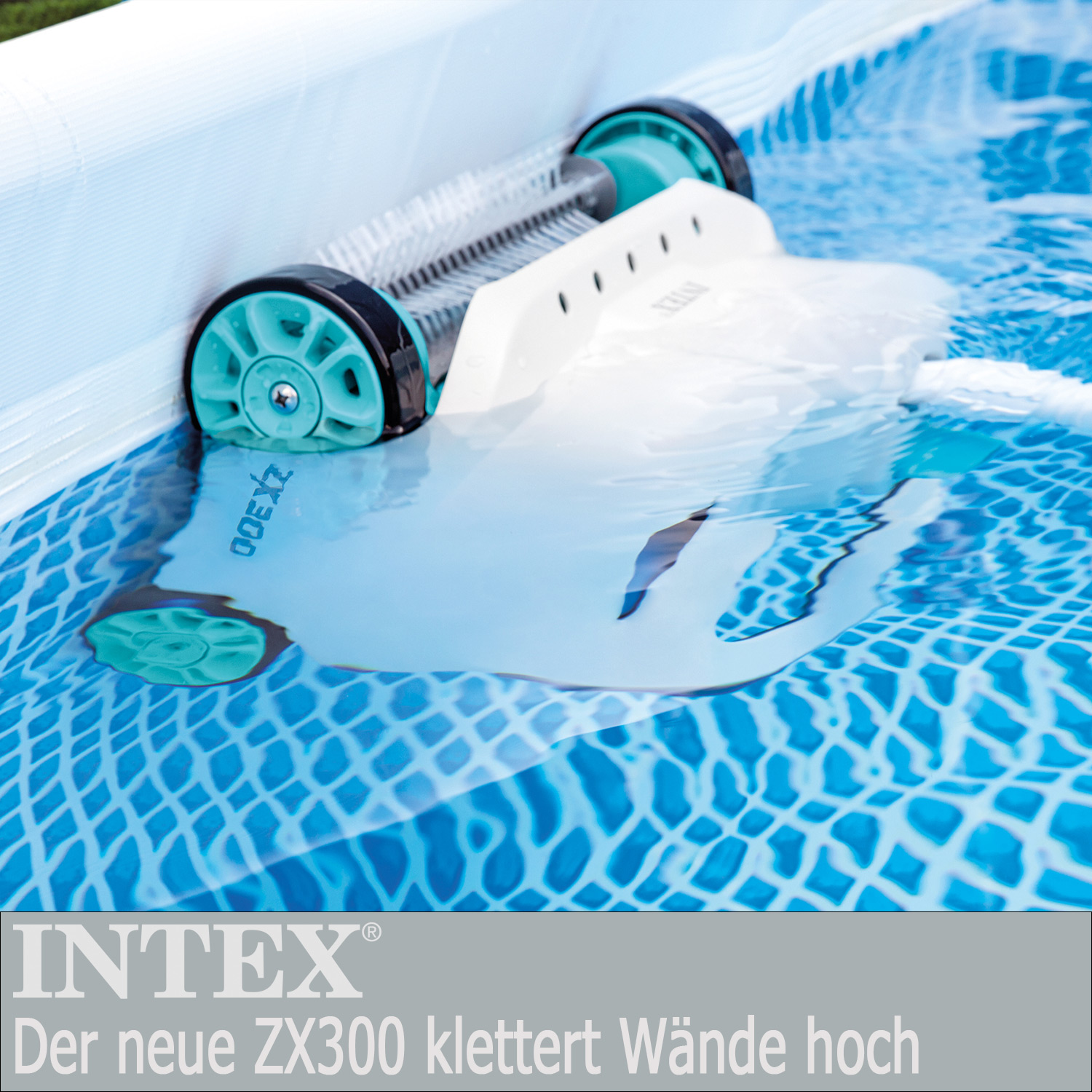 Intex Auto Pool Cleaner ZX300 | Boden- und Wandsauger | Venturi-Prinzip | inkl. 650 cm Poolschlauch
