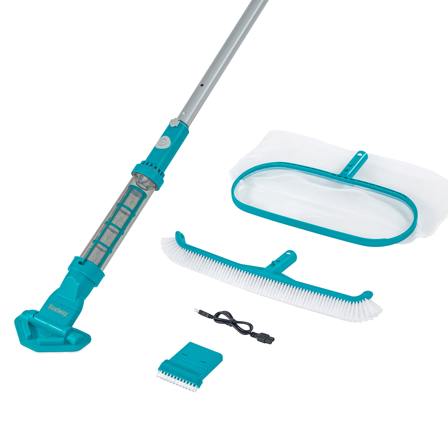 Bestway Poolpflege-Set AquaSurge | für Pools bis 610 cm
