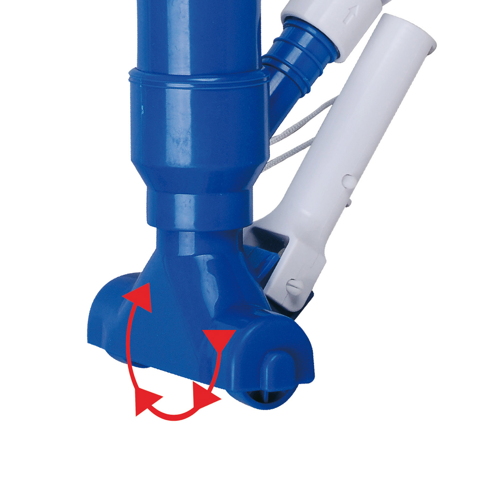 Steinbach Pool Bodensauger Duo | Venturi-Prinzip | mit 1,5 m Alustange