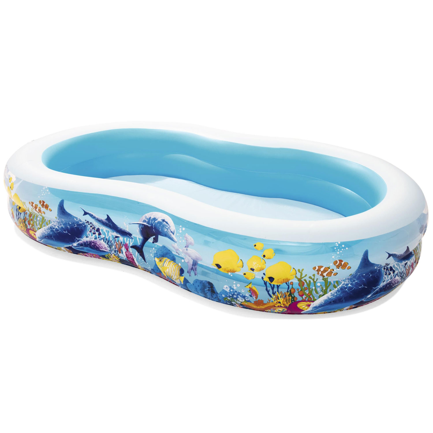 Bestway Family Pool Sea Ground 262 x 157 x 46 cm