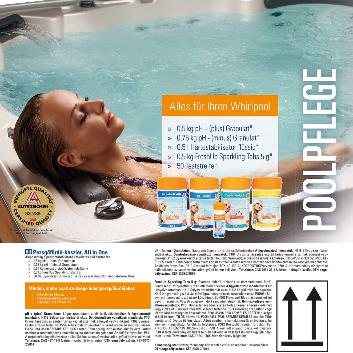 Steinbach Chlor Starterset "All in One" | für Whirlpools