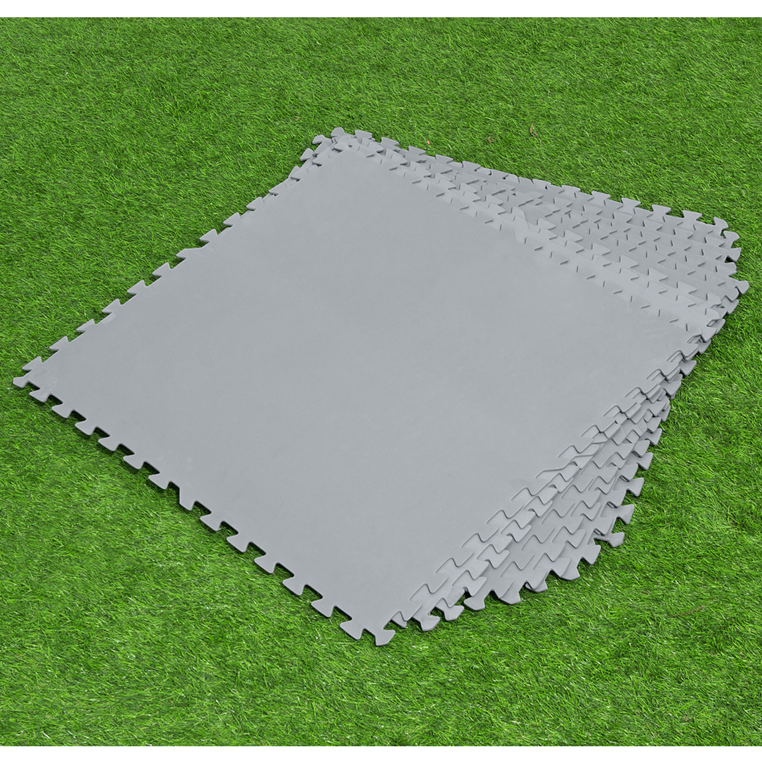 Bestway Bodenschutzfliesen Flowclear 78 x 78 cm | 9 Fliesen | ergeben 5,47 m²