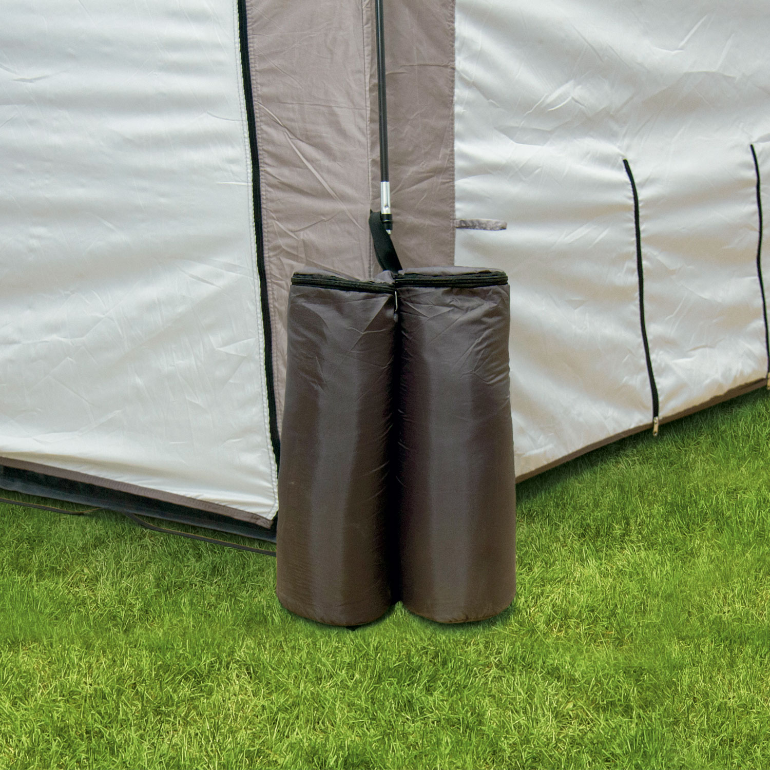Steinbach Whirlpooldach 350 x 220 cm | für Whirlpools bis ca. Ø 239 x 71 cm