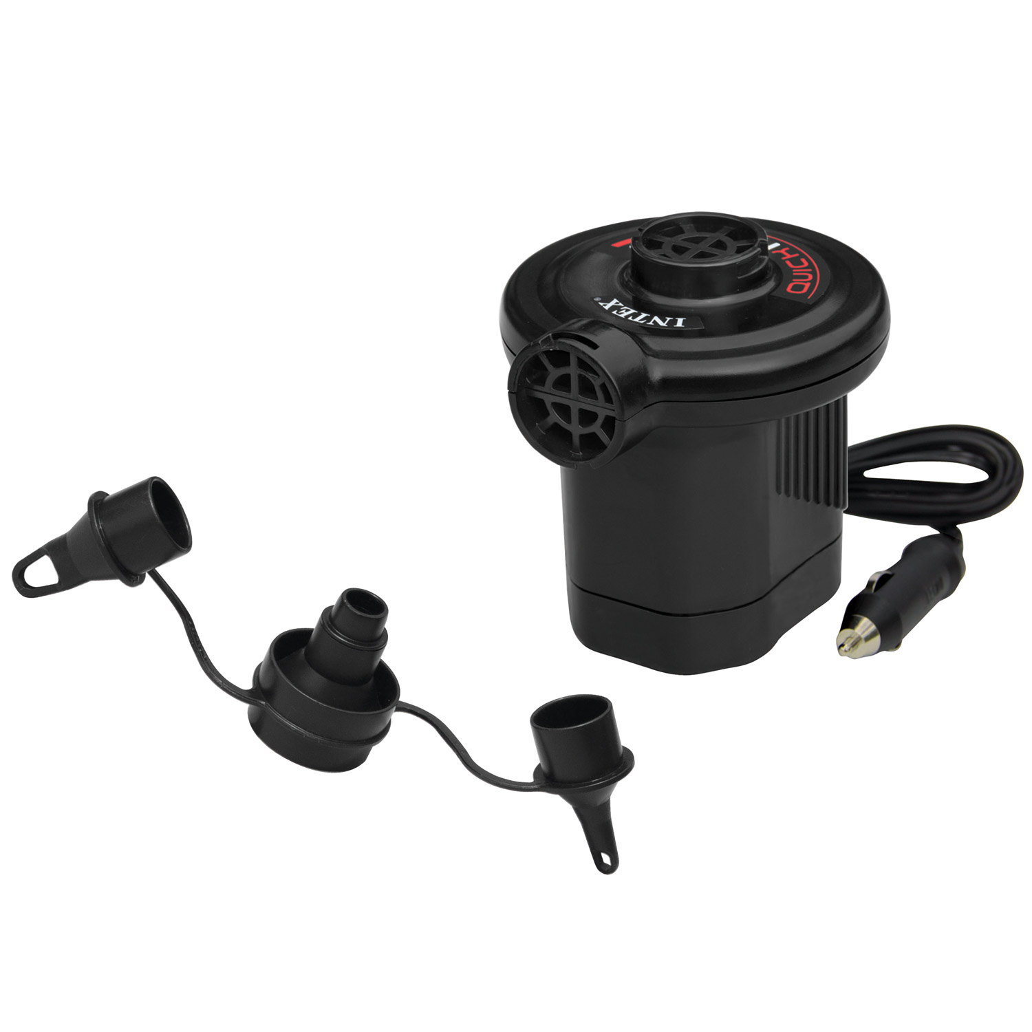 Intex elektrische Luftpumpe Quick Fill | 12 V | für den Auto-Zigarettenanzünder
